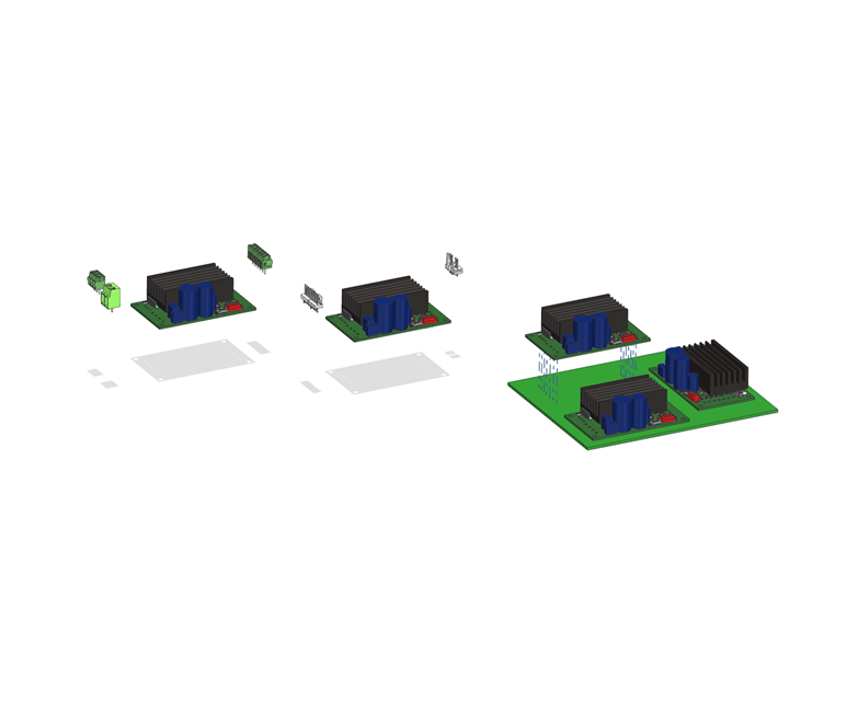 Motorcontrollers met diverse integratie mogelijkheid